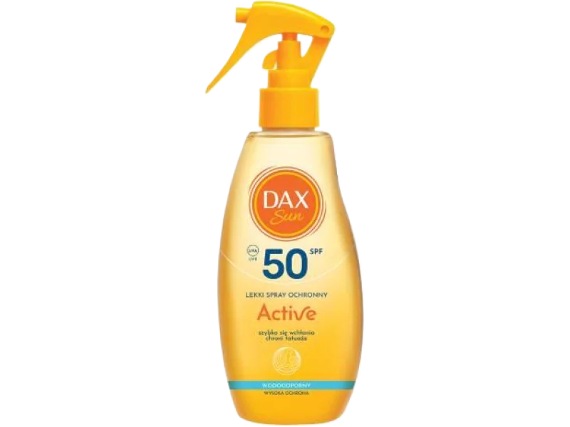 DAX Sun Active Lekki spray ochronny SPF50