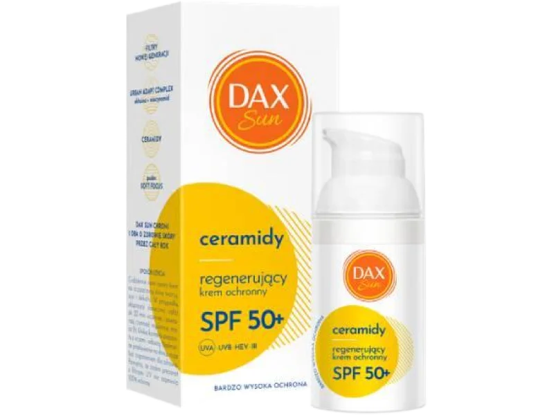 Dax Sun Regenerujący krem ochronny z ceramidami SPF 50+