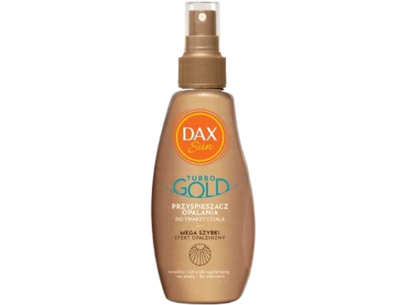 DAX Sun Turbo Gold Przyspieszacz opalania do twarzy i ciała, spray