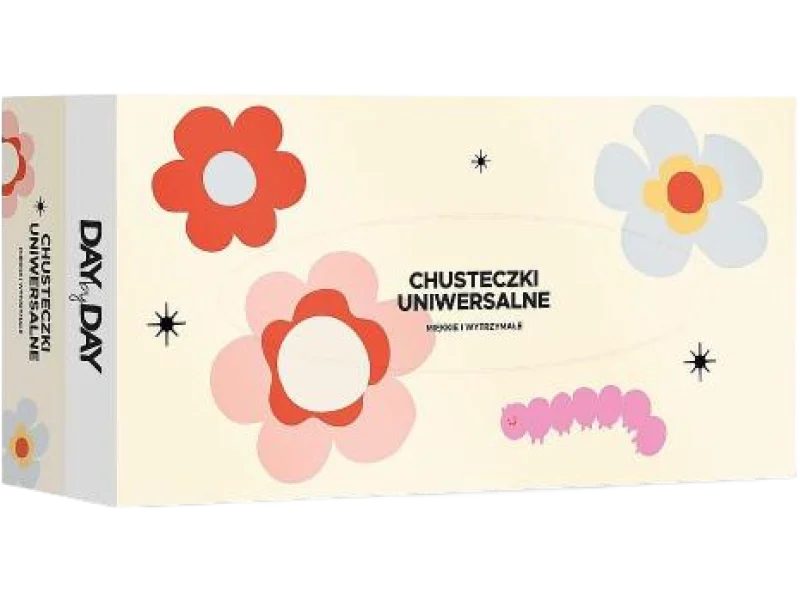 Day by Day Chusteczki higieniczne 3-warstwowe Wiosna
