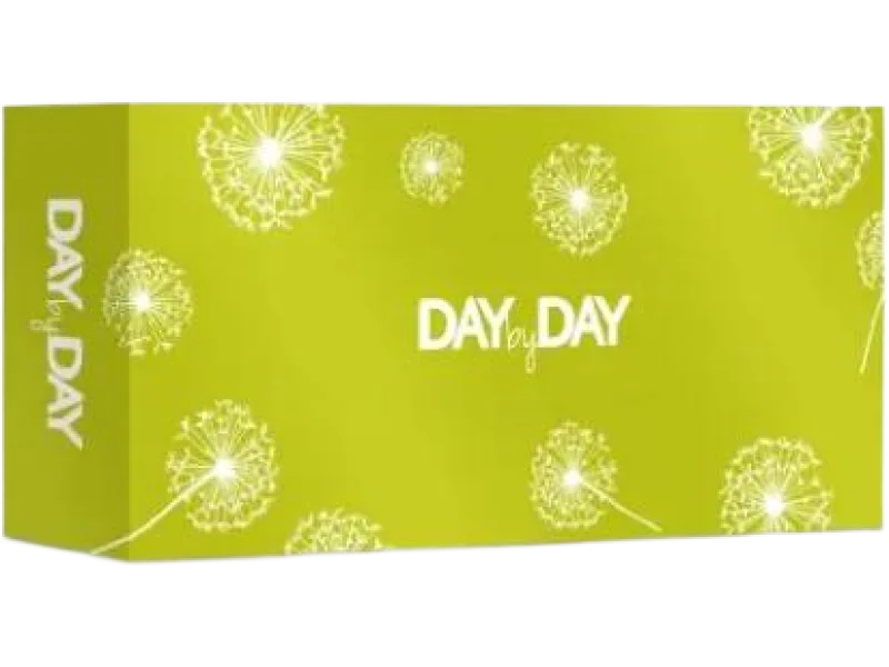 Day by Day Chusteczki higieniczne 3-warstwowe Zielone
