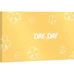 DAY BY DAY Chusteczki uniwersalne 3-warstwowe żółte