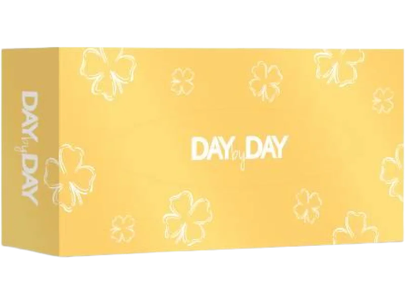 DAY BY DAY Chusteczki uniwersalne 3-warstwowe żółte