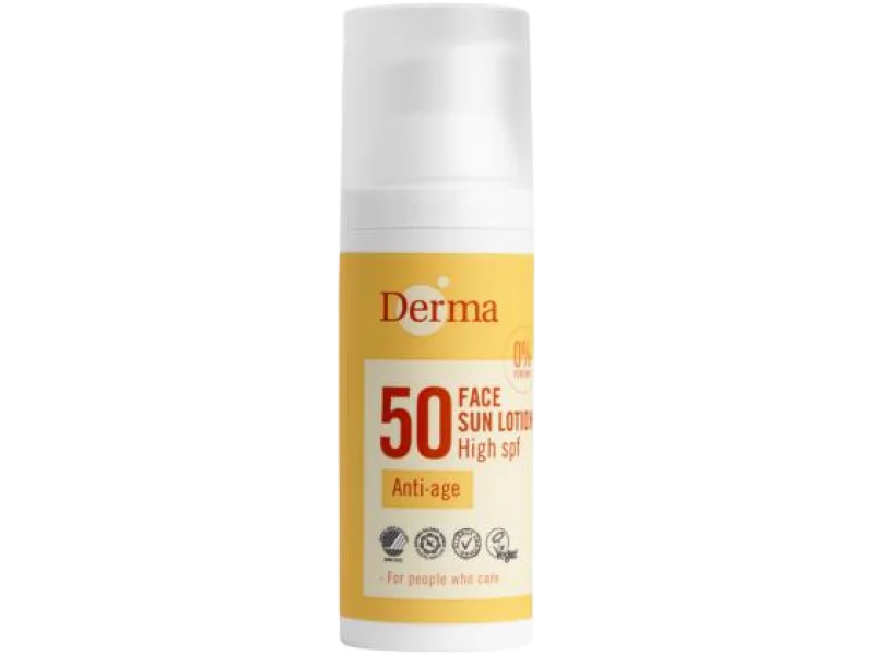 DERMA Sun Krem do twarzy SPF 50 ANTI-AGE