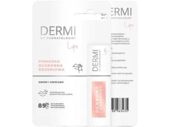 DERMI Lips Pomadka ochronna rdzeniowa Kokos i awokado