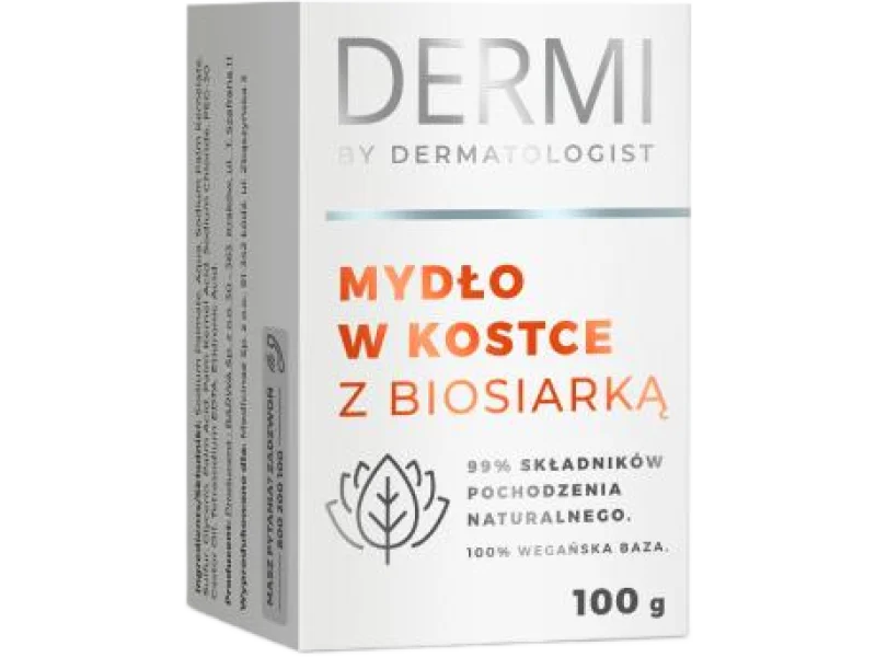 DERMI Mydło z biosiarką