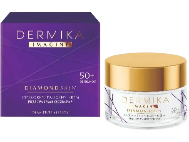 DERMIKA IMAGINE DIAMOND SKIN Ciekłokrystaliczny krem przeciwzmarszczkowy 50+