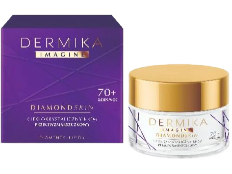 DERMIKA IMAGINE DIAMOND SKIN Ciekłokrystaliczny krem przeciwzmarszczkowy 70+