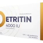 Detritin 4000 IU, tabletki powlekane, 4000 j.m.