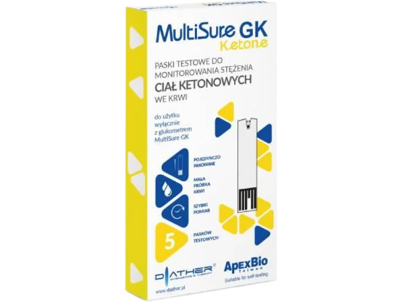 DIATHER MultiSure GK Ketone, test diagnostyczny
