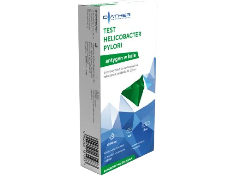 DIATHER Test Helicobacter Pylori, test diagnostyczny