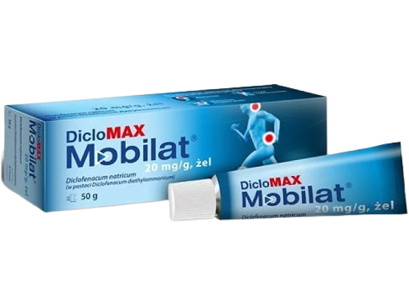DicloMax Mobilat, żel, 20 mg/g