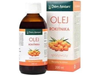 Zdjęcie produktu DOBRY APTEKARZ Olej z rokitnika tłoczony na zimno, płyn