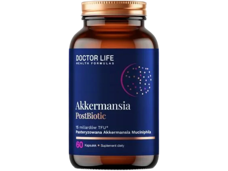 Doctor Life Akkermansia PostBiotic, kapsułki, 300 mg