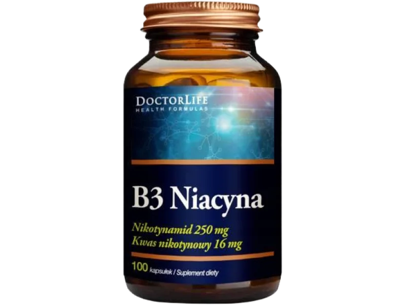 Doctor Life B3 Niacyna, kapsułki