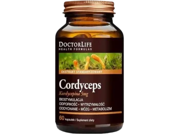 Zdjęcie produktu Doctor Life Cordyceps, kapsułki, 500 mg