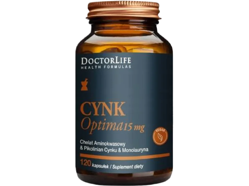 Doctor Life Cynk Optima, kapsułki, 15 mg
