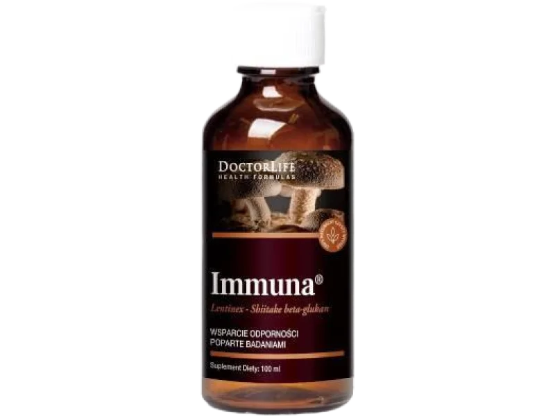 Doctor Life Immuna Beta-Glukan Shiitake, krople, 1-1,5 mg