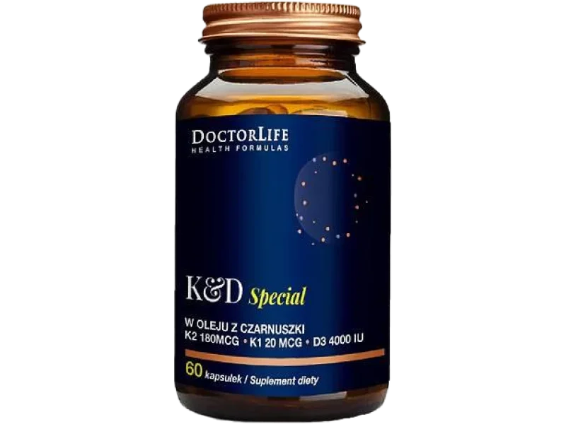 Doctor Life K & D Special w oleju z czarnuszki, kapsułki