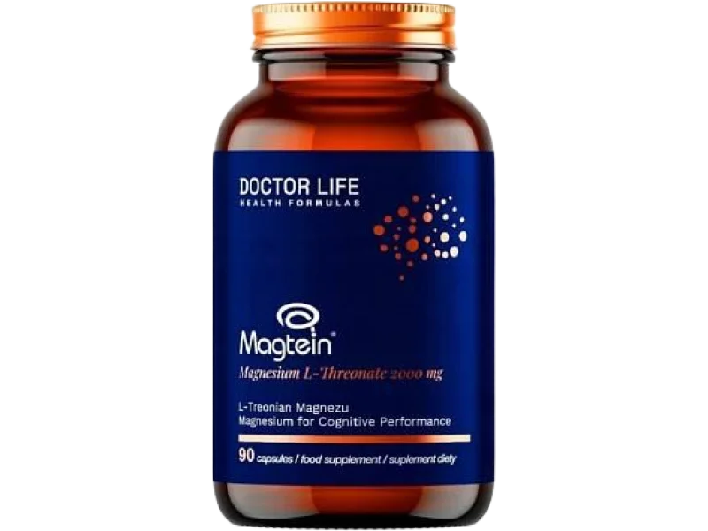 Doctor Life Magtein Magnesium L-Threonate, kapsułki, 2000 mg
