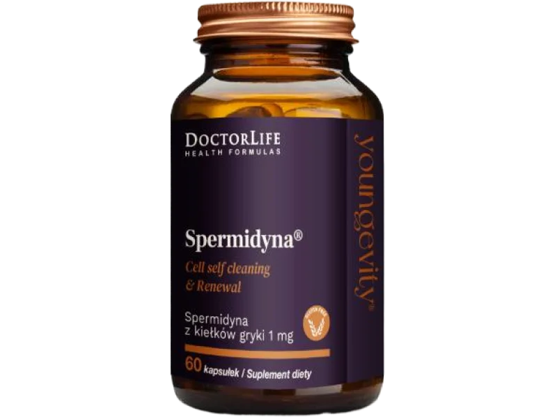 Doctor Life Spermidyna z kiełków gryki, kapsułki, 1 mg