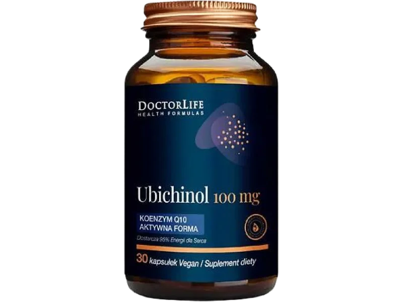 Doctor Life Ubichinol Koenzym Q10 forma aktywna, kapsułki, 100 mg