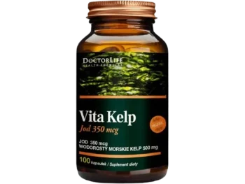 Zdjęcie produktu Doctor Life Vita Kelp, kapsułki, 350 µg