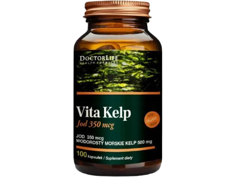 Doctor Life Vita Kelp, kapsułki, 350 µg