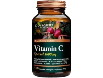 Zdjęcie produktu Doctor Life Vitamin C Special 1000mg, kapsułki