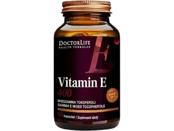 Zdjęcie produktu Doctor Life Vitamin E-400, kapsułki, 250 mg