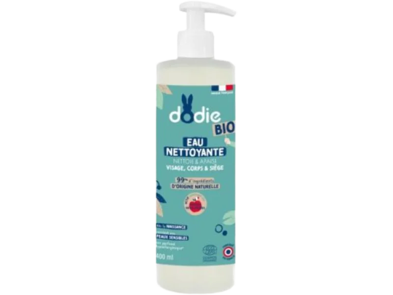 Dodie Organiczna woda oczyszczająca do mycia dla dzieci 3w1, płyn