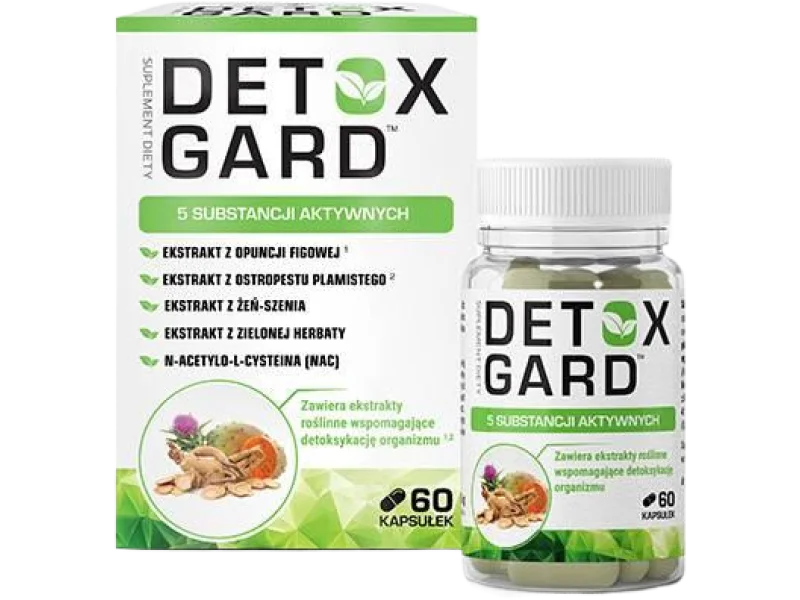 DOMOWA APTECZKA Detox Gard, kapsułki