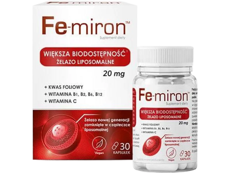 DOMOWA APTECZKA Fe-miron, kapsułki twarde