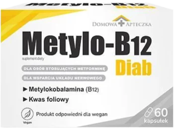 Zdjęcie produktu DOMOWA APTECZKA Metylo-B12 Diab, kapsułki