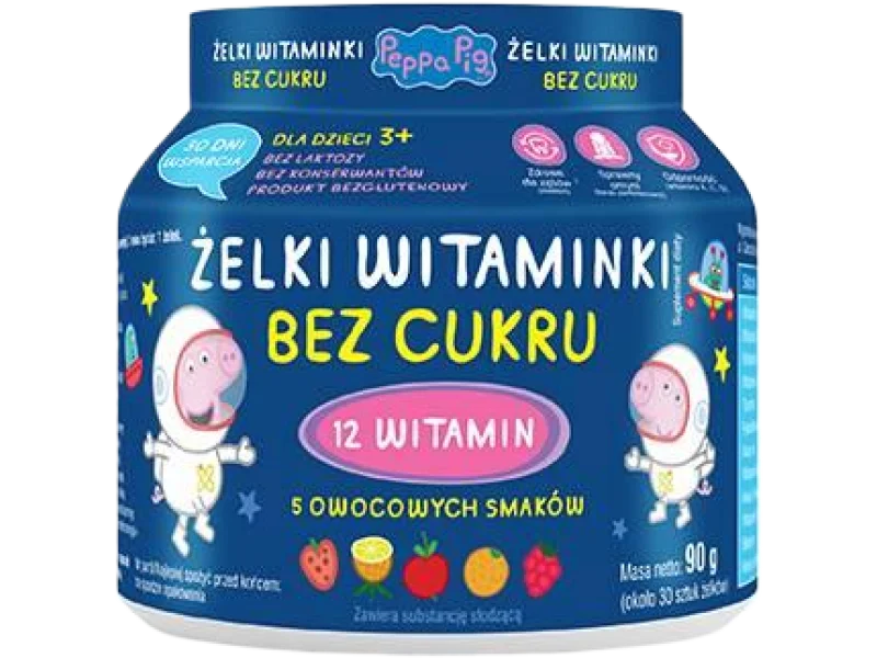 DOMOWA APTECZKA Żelki Witaminki bez cukru dla dzieci, żelki