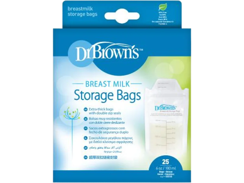 Dr Brown’s Woreczki do przechowywania pokarmu, sprzęt medyczny