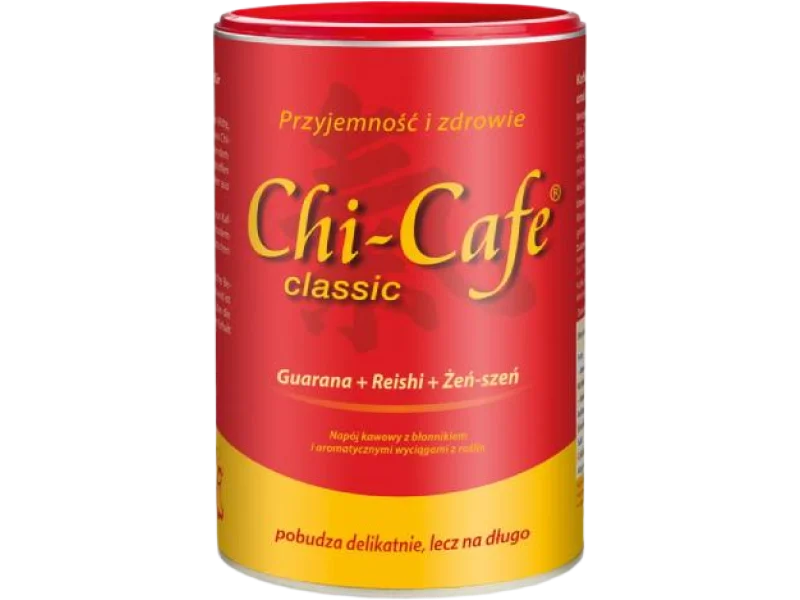 Dr. Jacob’s Chi-Cafe Classic Guarana + Reishi + Żeń-szeń, proszek