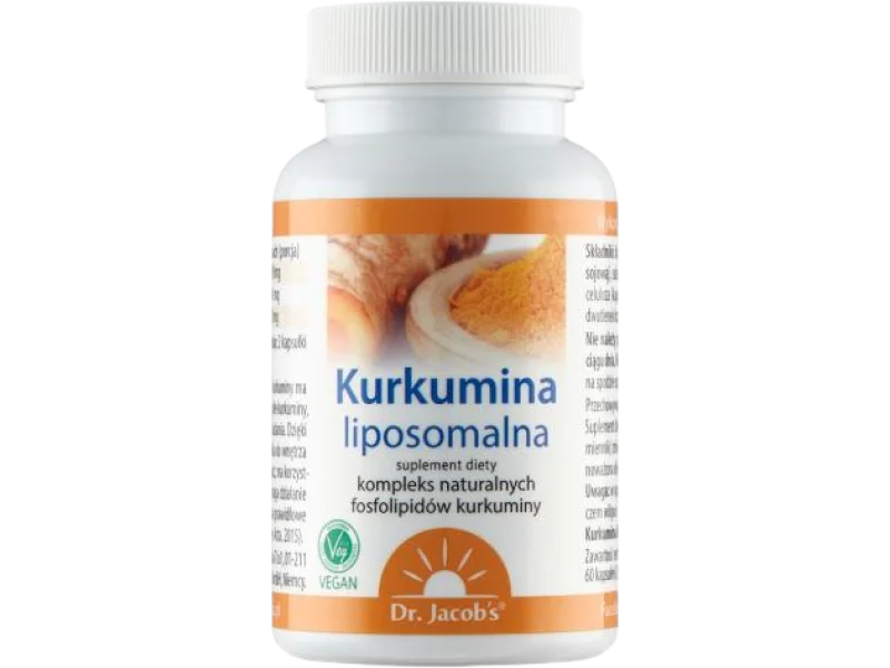 Dr. Jacob’s Kurkumina Liposomalna, kapsułki, 200 mg