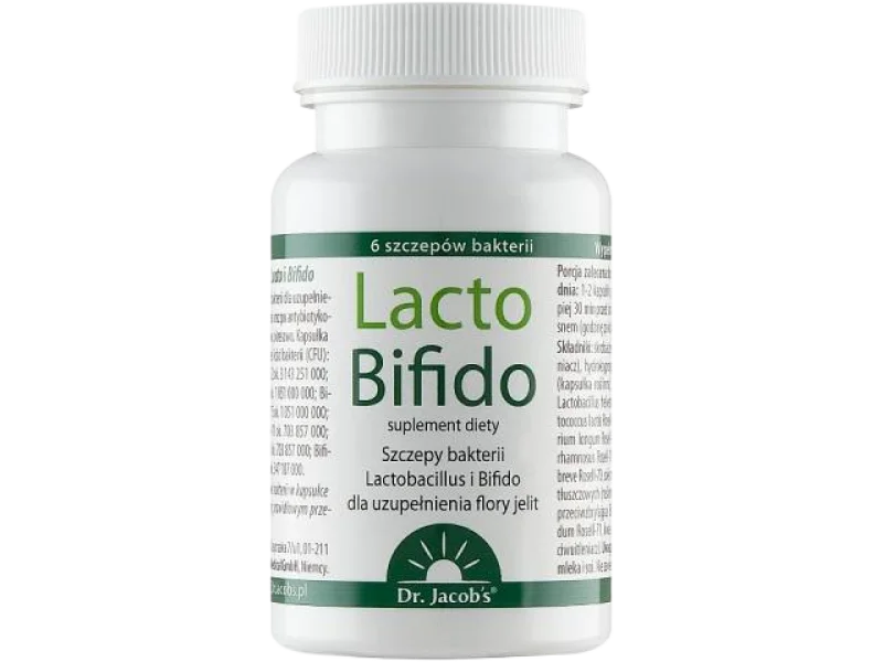 Dr. Jacob’s LactoBifido, kapsułki