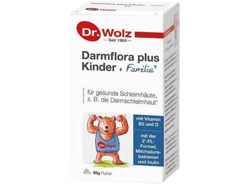Dr.Wolz Darmflora plus Kinder + familie, proszek
