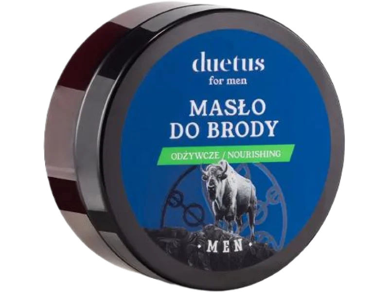 DUETUS for Men Masło do brody Odżywcze, masło do ciała