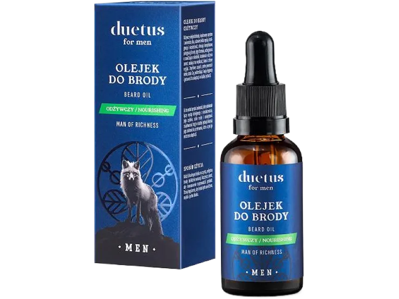 DUETUS for Men Olejek do brody odżywczy