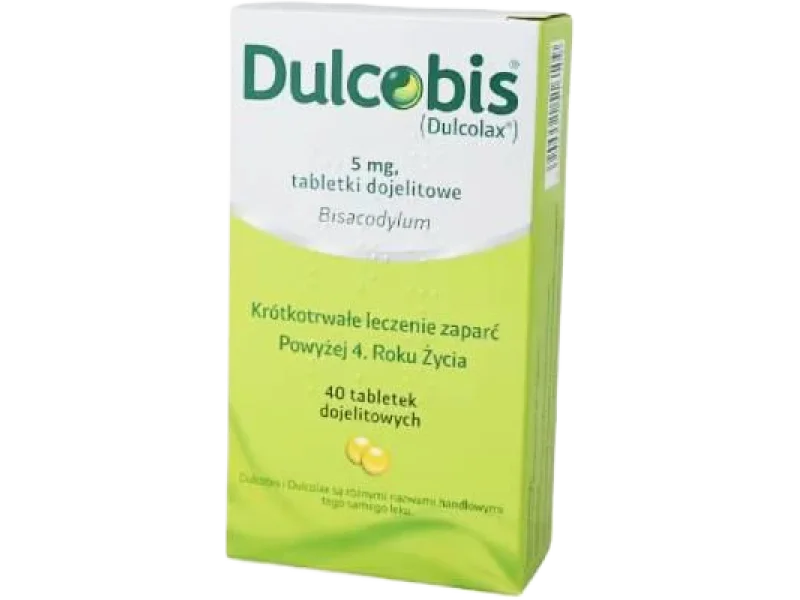 DULCOBIS 5mg, tabletki dojelitowe, 5 mg
