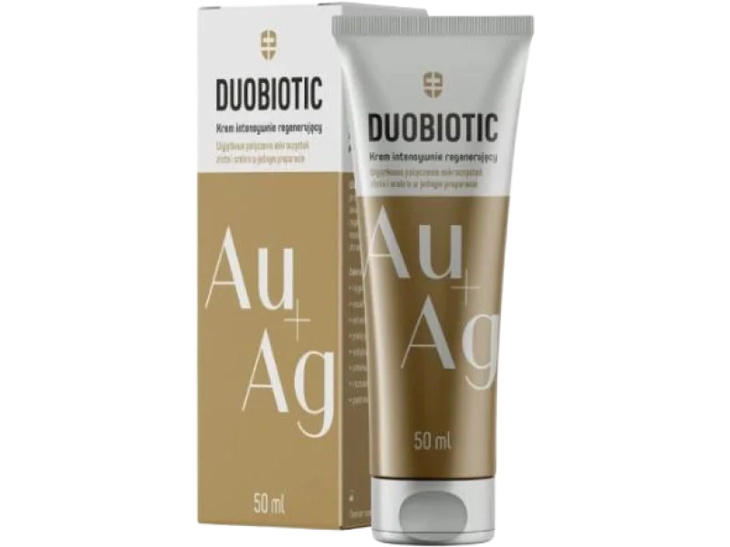 DUOBIOTIC Krem intensywnie regenerujący ze srebrem i złotem