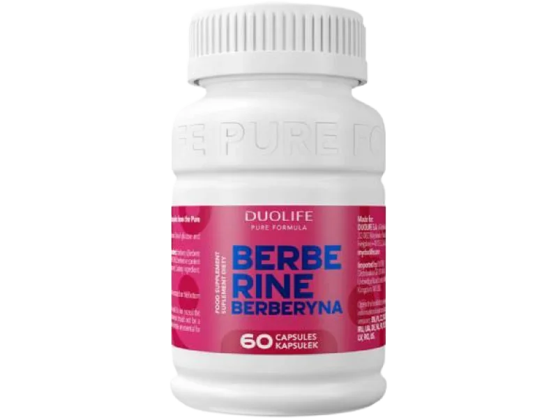 DUOLIFE Berberyna, kapsułki, 475 mg