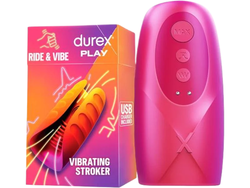 DUREX Play Vibrating Stroker Wibrujący masturbator męski, sprzęt medyczny