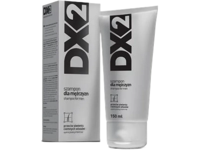 DX2 Szampon przeciw siwieniu ciemnych włosów