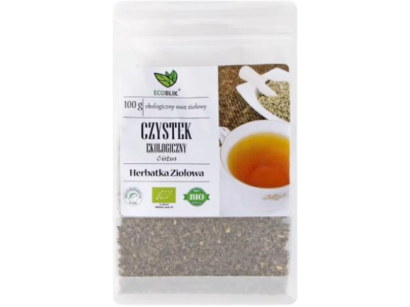 EcoBlik Czystek ekologiczny Herbatka ziołowa, zioła do zaparzania