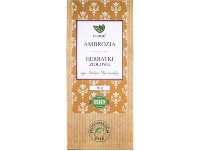 EcoBlik Herbata Ambrozja, zioła do zaparzania