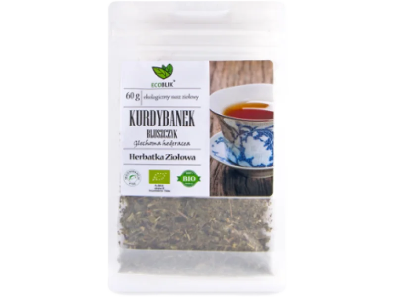 EcoBlik Herbatka ziołowa Kurdybanek bluszczyk Ekologiczny, zioła do zaparzania